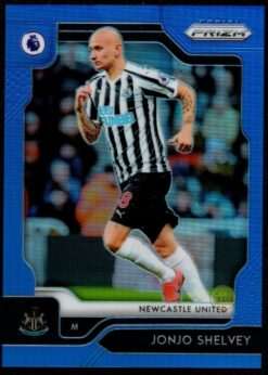 2019-20 Panini Prizm Premier League Blue Prizm Card 207 Jonjo Shelvey 87/199