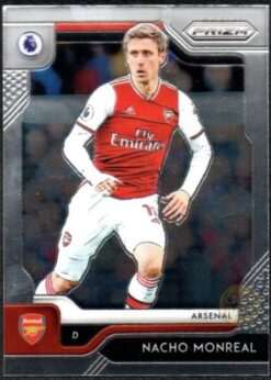 Nacho Monreal #122 - Arsenal Panini Prizm Base Card 2019-20