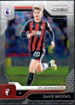 David Brooks #141 - AFC Bournemouth Panini Prizm Base Card 2019-20