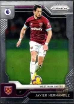 Javier Hernandez #15 - West Ham United Panini Prizm Base Card 2019-20