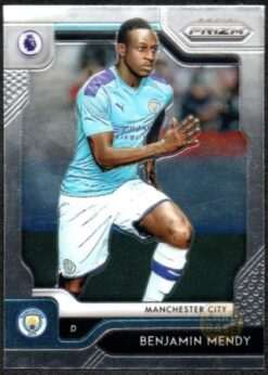 Benjamin Mendy #154 - Manchester City Panini Prizm Base Card 2019-20