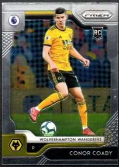 Conor Coady #169 - Wolverhampton Wanderers Panini Prizm Base Card 2019-20