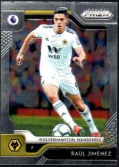 Raul Jimenez #181 - Wolverhampton Wanderers Panini Prizm Base Card 2019-20