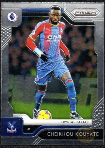 Cheikhou Kouyate #222 - Crystal Palace Panini Prizm Base Card 2019-20