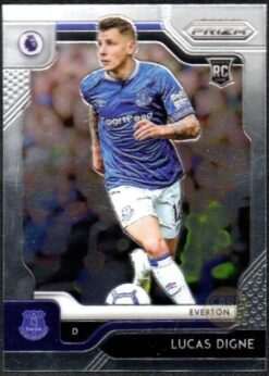 Lucas Digne #38 - Everton Panini Prizm Base Card 2019-20