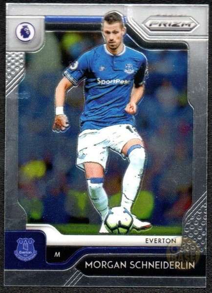 Morgan Schneiderlin #44 - Everton Panini Prizm Base Card 2019-20