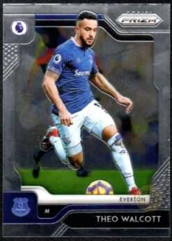 Theo Walcott #46 - Everton Panini Prizm Base Card 2019-20