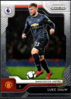 Luke Shaw #54 - Manchester United Panini Prizm Base Card 2019-20