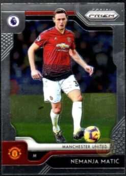 Nemanja Matic #60 - Manchester United Panini Prizm Base Card 2019-20