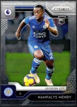 Nampalys Mendy #72 - Leicester City Panini Prizm Base Card 2019-20