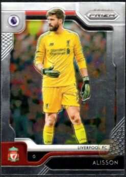 Alisson #84 - Liverpool FC Panini Prizm Base Card 2019-20