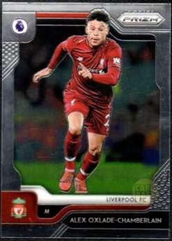 Alex Oxlade-Chamberlain #96 - Liverpool FC Panini Prizm Base Card 2019-20