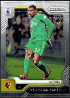 Christian Kabasele #107 - Watford Panini Prizm Base Card 2019-20