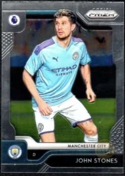 John Stones #153 - Manchester City Panini Prizm Base Card 2019-20
