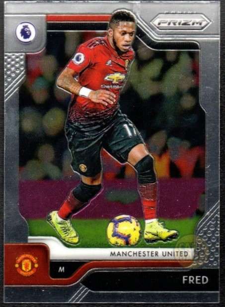 Fred #63 - Manchester United Panini Prizm Base Card 2019-20