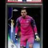 Topps Chrome UCL Blue Bubbles #89 Ederson PSA 10