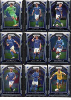2020‑21 Panini Prizm Premier League Brighton & Hove Albion team set card fronts page 1 with player images