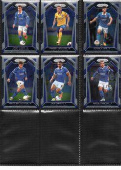 2020‑21 Panini Prizm Premier League Brighton & Hove Albion team set card fronts page 2 with player images