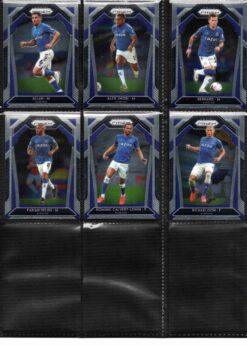 2020‑21 Panini Prizm Premier League Everton team set card fronts page 2 with player images