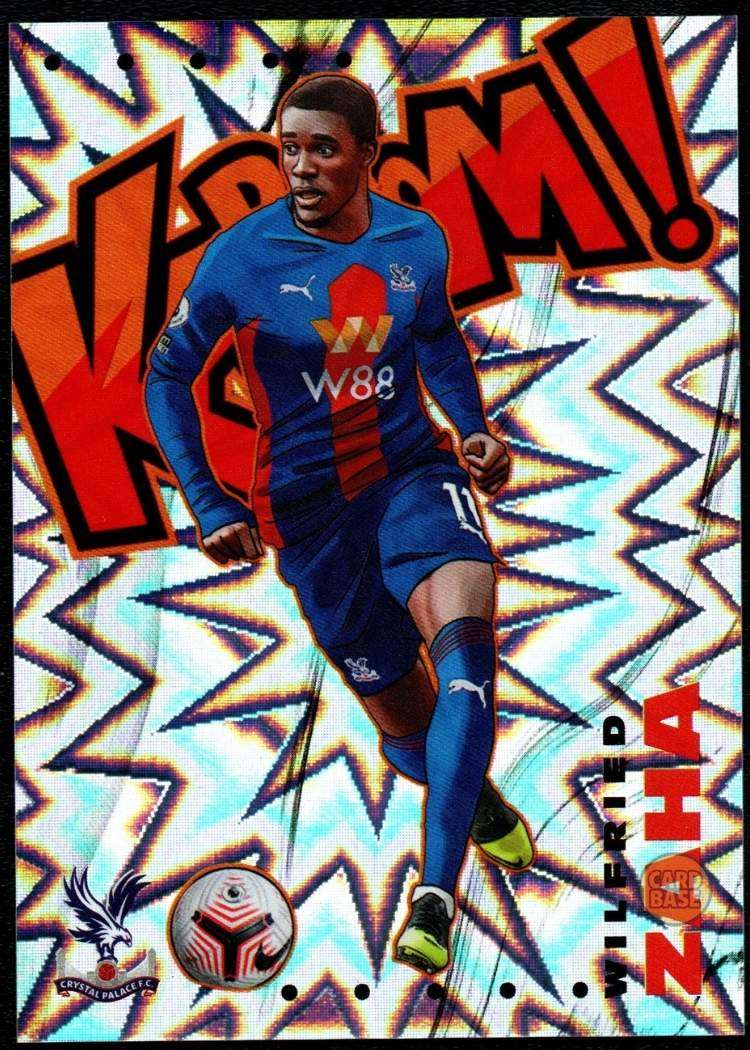 2020-21 Panini Prizm EPL Kaboom #7 Wilfried Saha