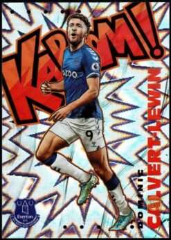 2020–21 Panini Prizm Premier League Kaboom Card #8 Dominic Calvert-Lewin