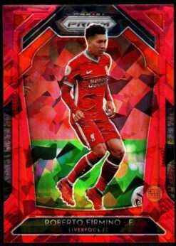 2020-21 Panini Prizm Premier League Red Ice Card 254 Roberto Firmino