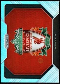 Liverpool Team Logo #10 2020-21 Panini Prizm Premier League