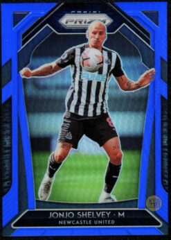 2020-21 Panini Prizm Premier League Blue Prizm Card 234 Jonjo Shelvey 163/199