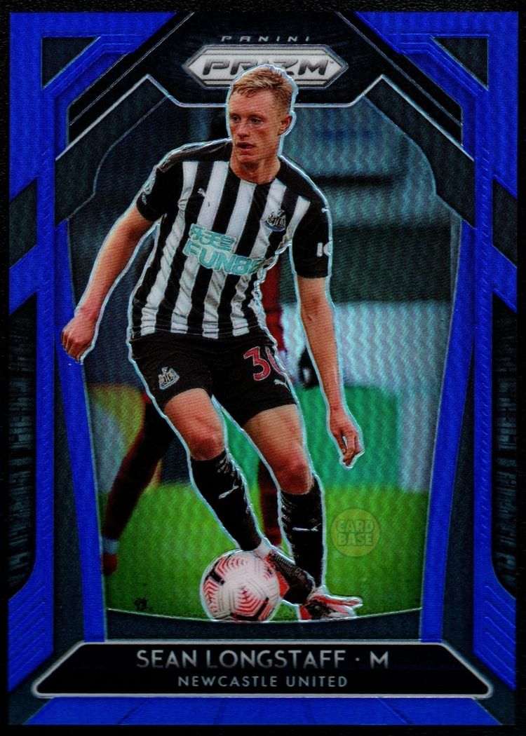 2020-21 Panini Prizm Premier League Blue Prizm Card 237 Sean Longstaff 151/199