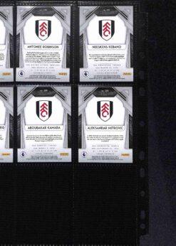 Fulham 2020-21 Premier League Team Set - Panini Prizm Page 2