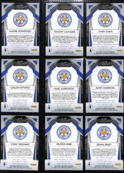 Leicester 2020-21 Premier League Team Set - Panini Prizm Page 1