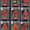 Liverpool 2021-22 Panini Prizm Premier League team set page 1 showing card fronts