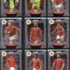 Manchester United 2021-22 Panini Prizm Premier League team set page 1 showing card fronts