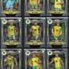 Norwich City 2021-22 Panini Prizm Premier League team set page 1 showing card fronts