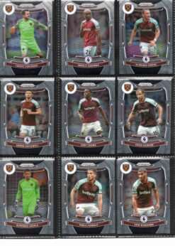 2021-22-EPL-Panini-Prizm-Team-Sets-West-Ham-United-1 front