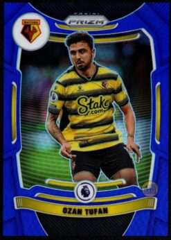 2021-22 Panini Prizm Premier League Blue Prizm Card 261 Ozan Tufan 164/340