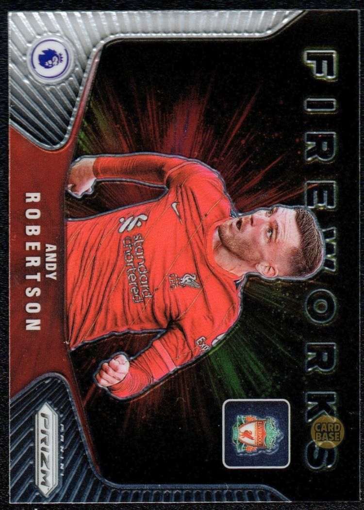 2021-22 Panini Prizm EPL Fireworks 2 Andy Robertson