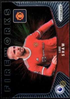 2021-22 Panini Prizm EPL Fireworks 3 Luke Shaw