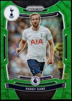 2021-22 Panini Prizm Premier League Green Wave Card 165 Harry Kane
