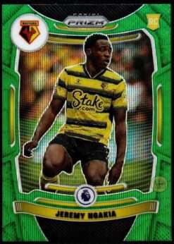 2021-22 Panini Prizm Premier League Green Wave Card 262 Jeremy Ngakia