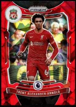 2021-22 Panini Prizm Premier League Red Ice Card 79 Trent Alexander-Arnold