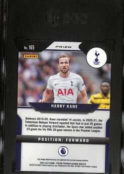 Panini Prizm Orange Mojo #165 Harry Kane MGC 10 back