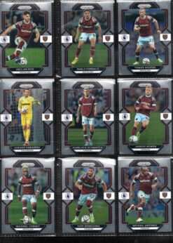 West Ham United 2022–23 Panini Prizm Team Set
