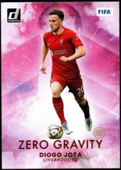 2022-23 Panini Donruss Soccer Zero Gravity Card 16 Diogo Jota