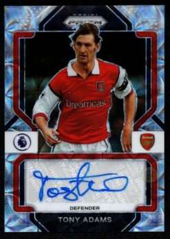 2022-23 Panini Prizm Premier League Tony Adams Choice Auto Card S-TA