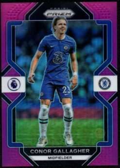 2022-23 Panini Prizm Premier League Pink Prizm Card 115 Conor Gallagher 80/199