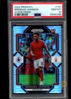 Hyper Prizm #147 Brenan Johnson PSA 10 ROOKIE