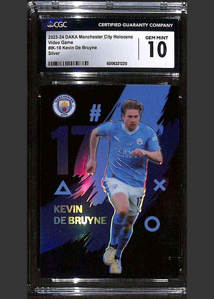 Daka Holocene #IK-10 Kevin De Bruyne CGC 10