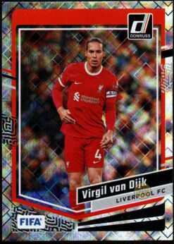 2023-24 Panini Donruss FIFA Diamond Card 100 Virgil van Dijk