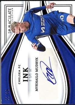 2023-24 Panini Immaculate Ink #IK-MM Mykhailo Mudryk 22/30